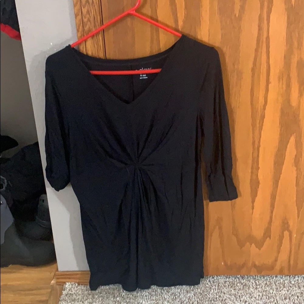 5/$20 Black maternity shirt